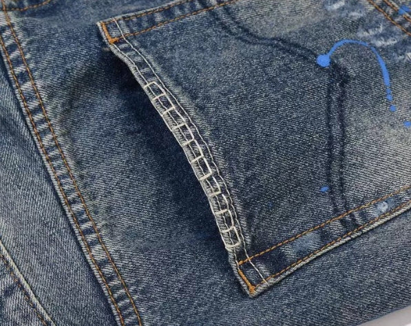 "LY" Flared Denim